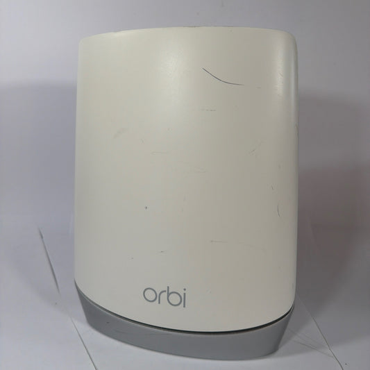 NETGEAR Orbi RBR750 WiFi 6 Mesh Router White Gray with Power Adapter