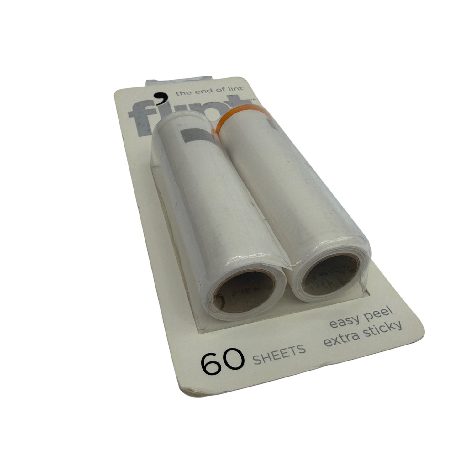 Flint Retractable Lint Roller Refills 2-Pack 60 Sheets Total
