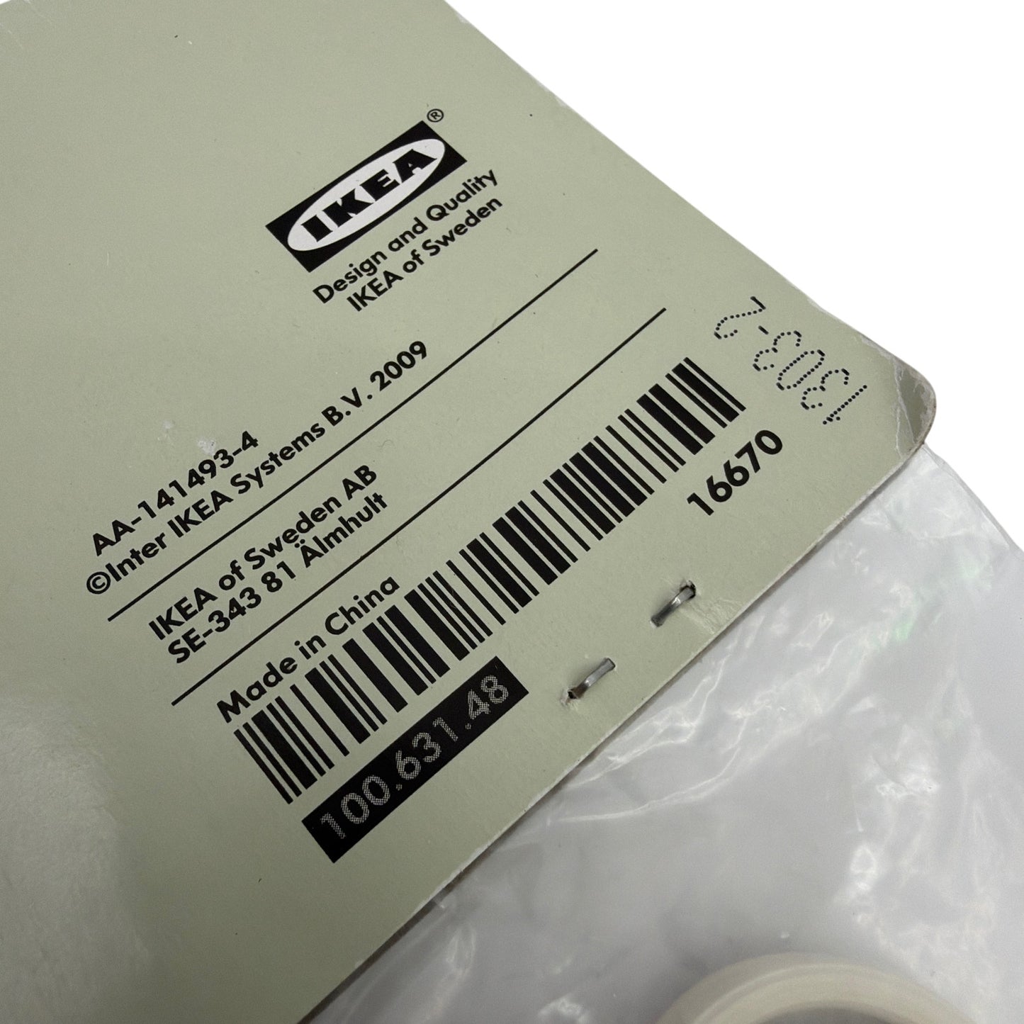 IKEA DIMMA Cord Dimmer Switch 100.631.48 White 2m New Sealed