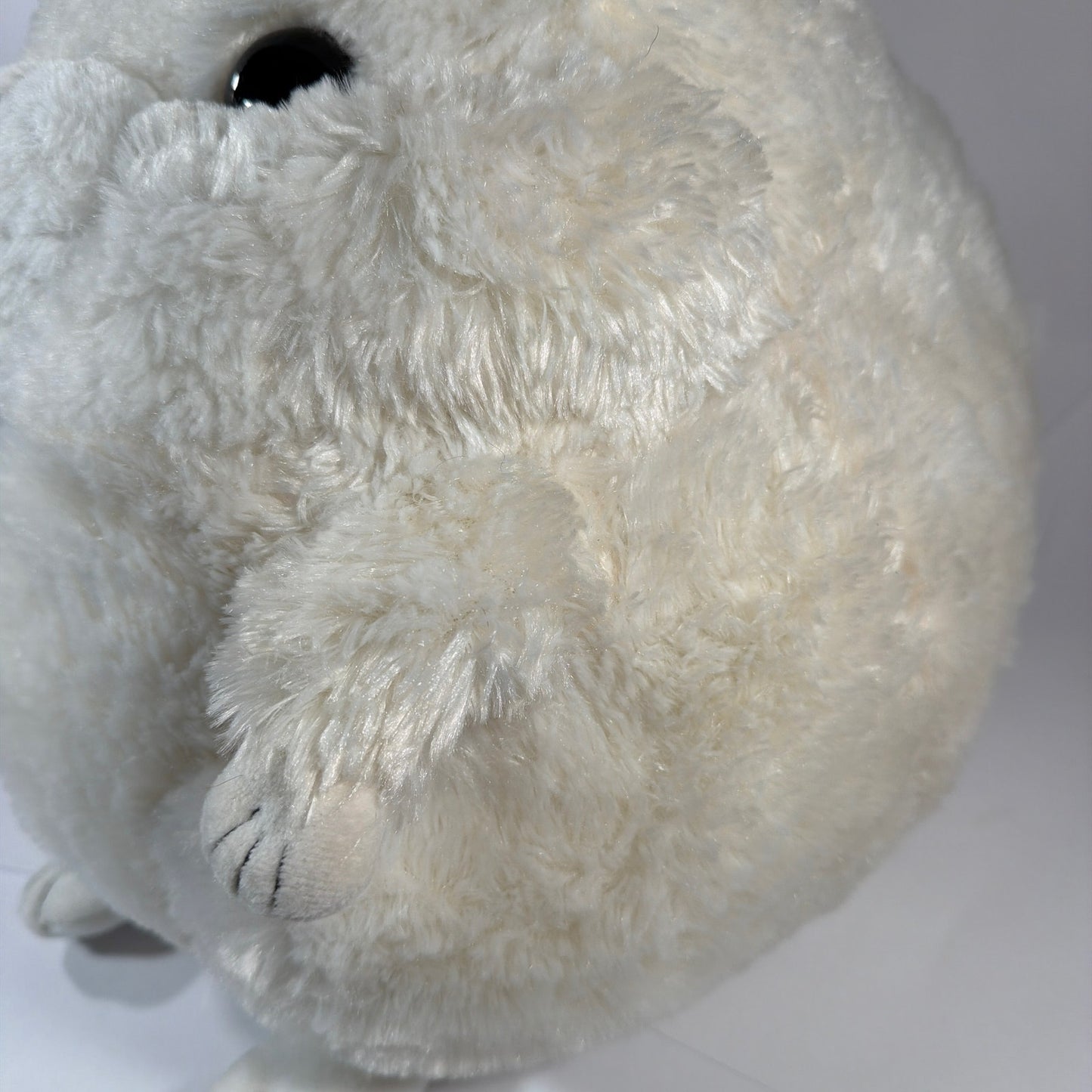 Amuse Maru-Moff Chinchilline Mochimaru White Chinchilla Plush 13.5 in
