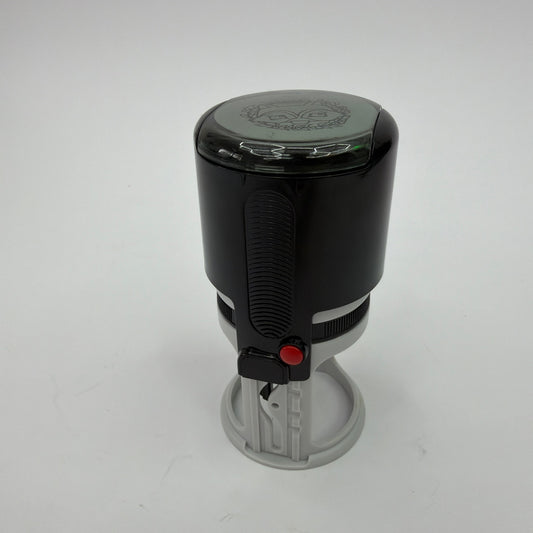 Shiny Printer R-542 Self-Inking Round Stamp Black/Gray Tested Working