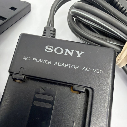 Sony AC-V30 AC Power Adapter Battery Charger Tested Working Made in Japan