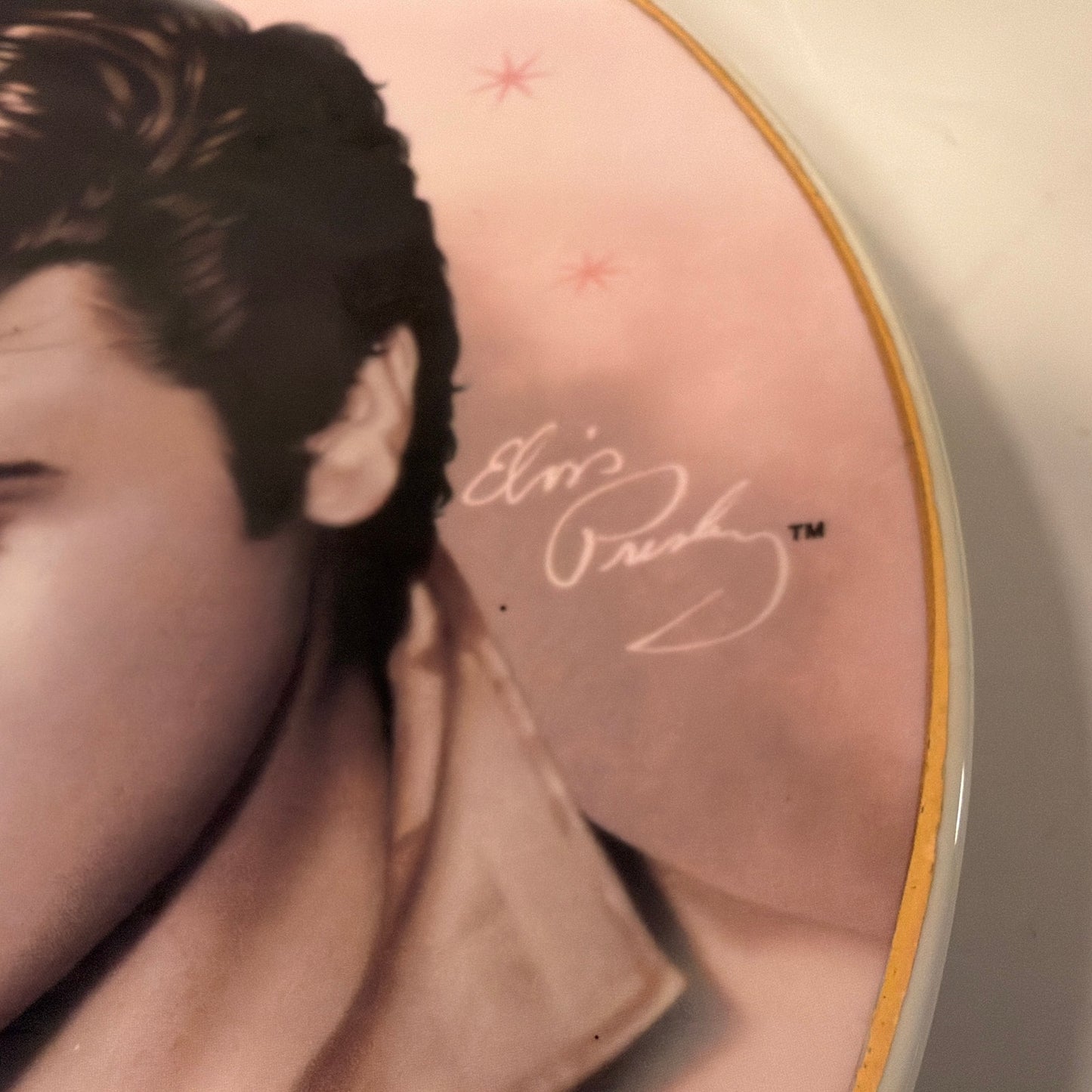 Elvis Presley Always on My Mind Decorative Plate 8 Inch