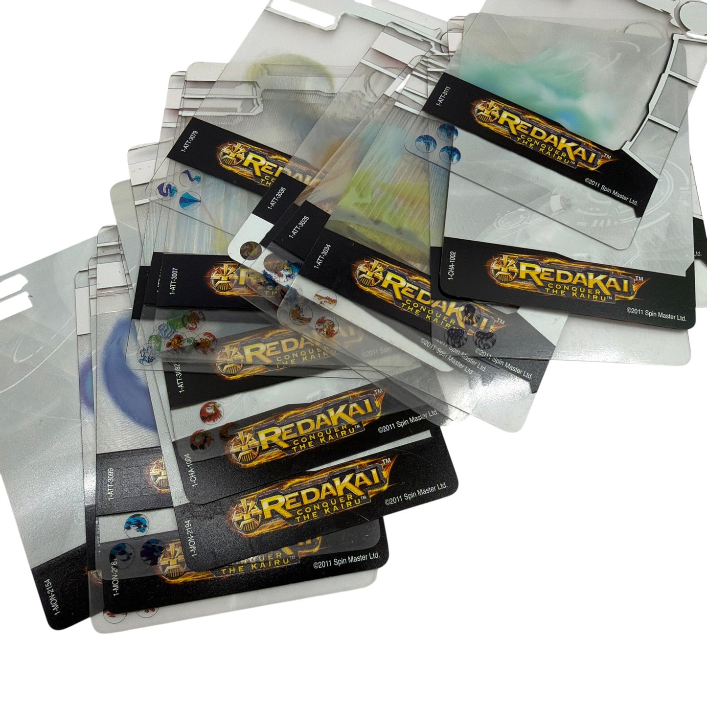 Redakai Conquer the Kairu X-Drive Card Lot – 19 Spin Master 2011 Cards