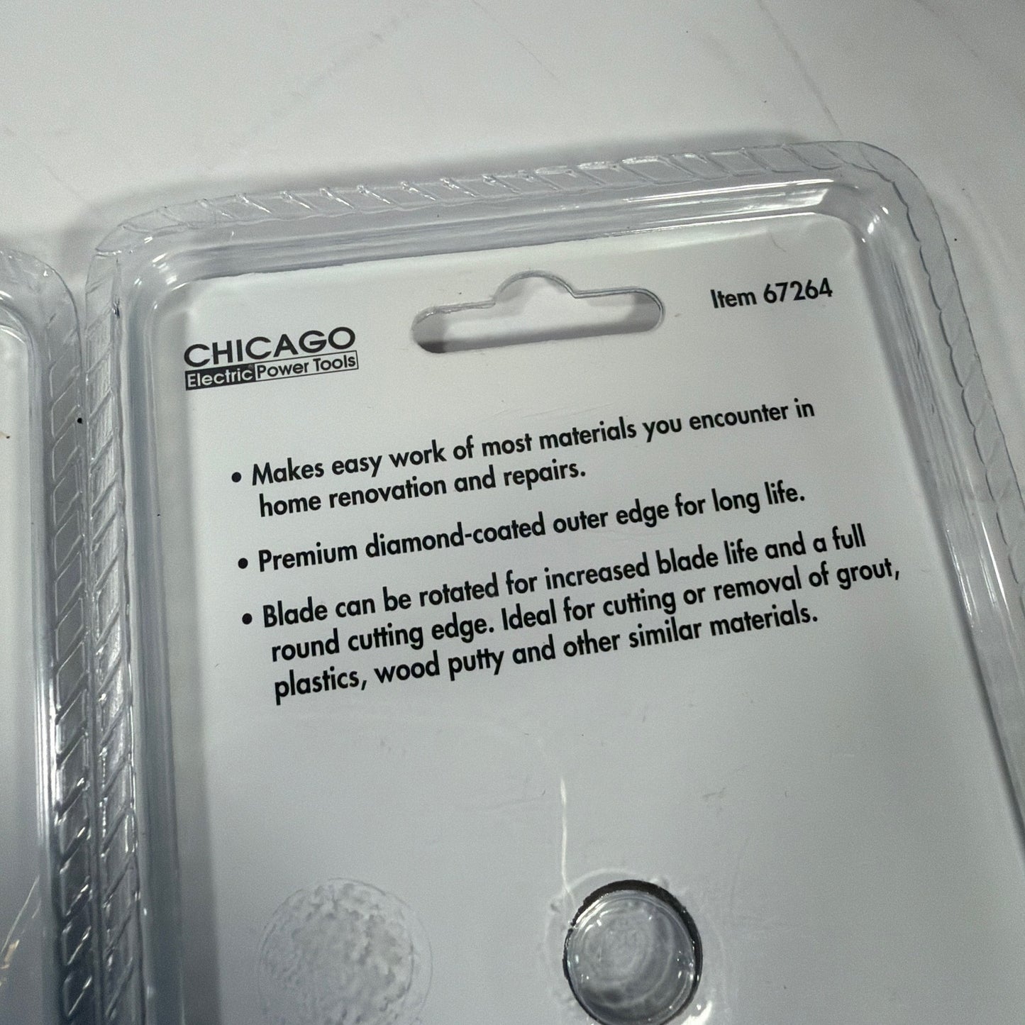 Chicago Electric Diamond Cutter Blade Item 67264 Lot of 3 New