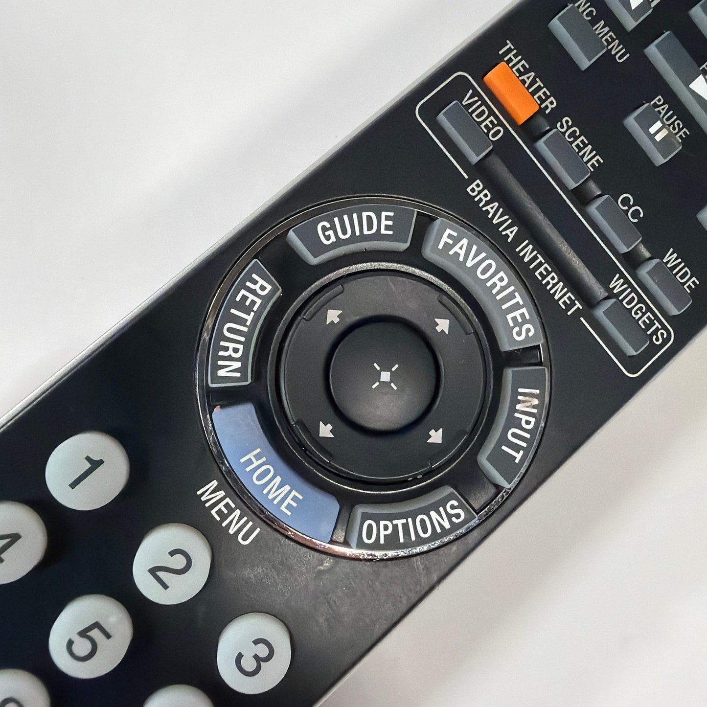 Sony RM-YD029 TV Remote Control Bravia OEM Black Tested Working