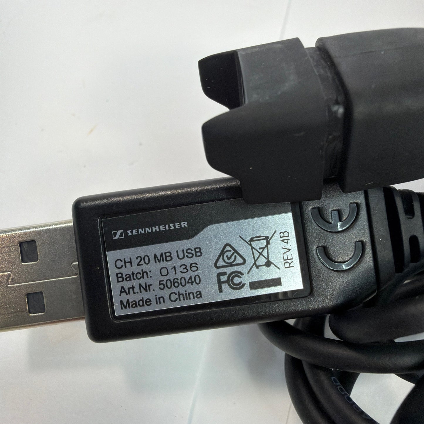 Sennheiser CH 20 MB USB Charging Cable Adapter 506040