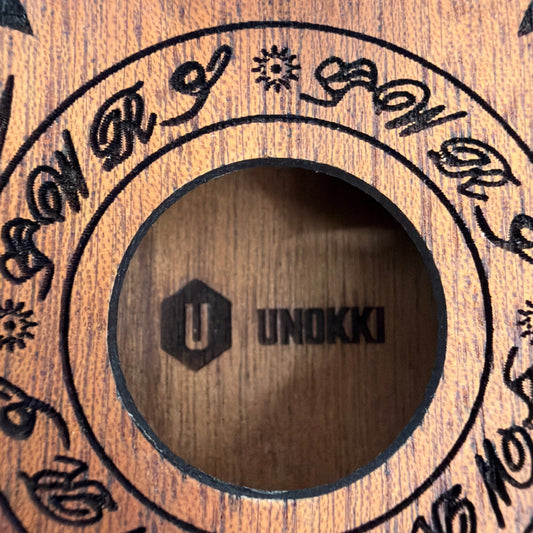 UNOKKI 17 Key Wooden Kalimba Thumb Piano Handheld Instrument