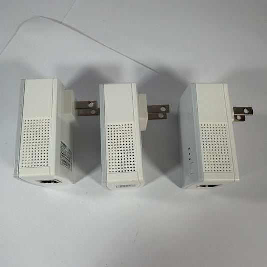TP-Link TL-PA4010 AV500 Powerline Ethernet Adapters Lot of 3 Tested Working