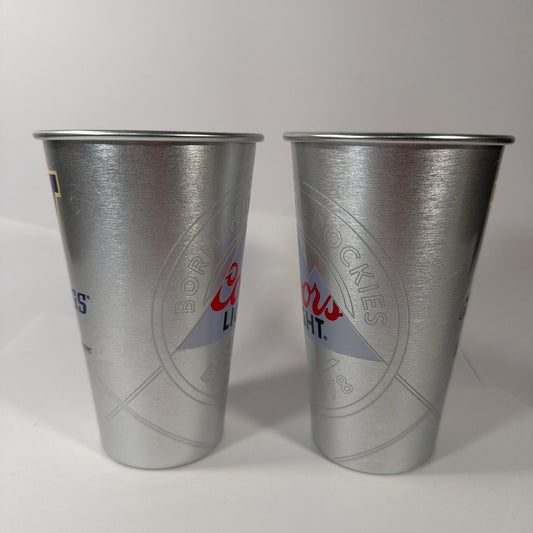 Coors Light Washington Huskies Aluminum Cups Set of 2 2019