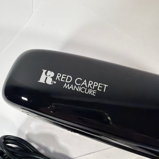 Red Carpet Manicure Portable Plug-In LED Nail Lamp LED-3C Black