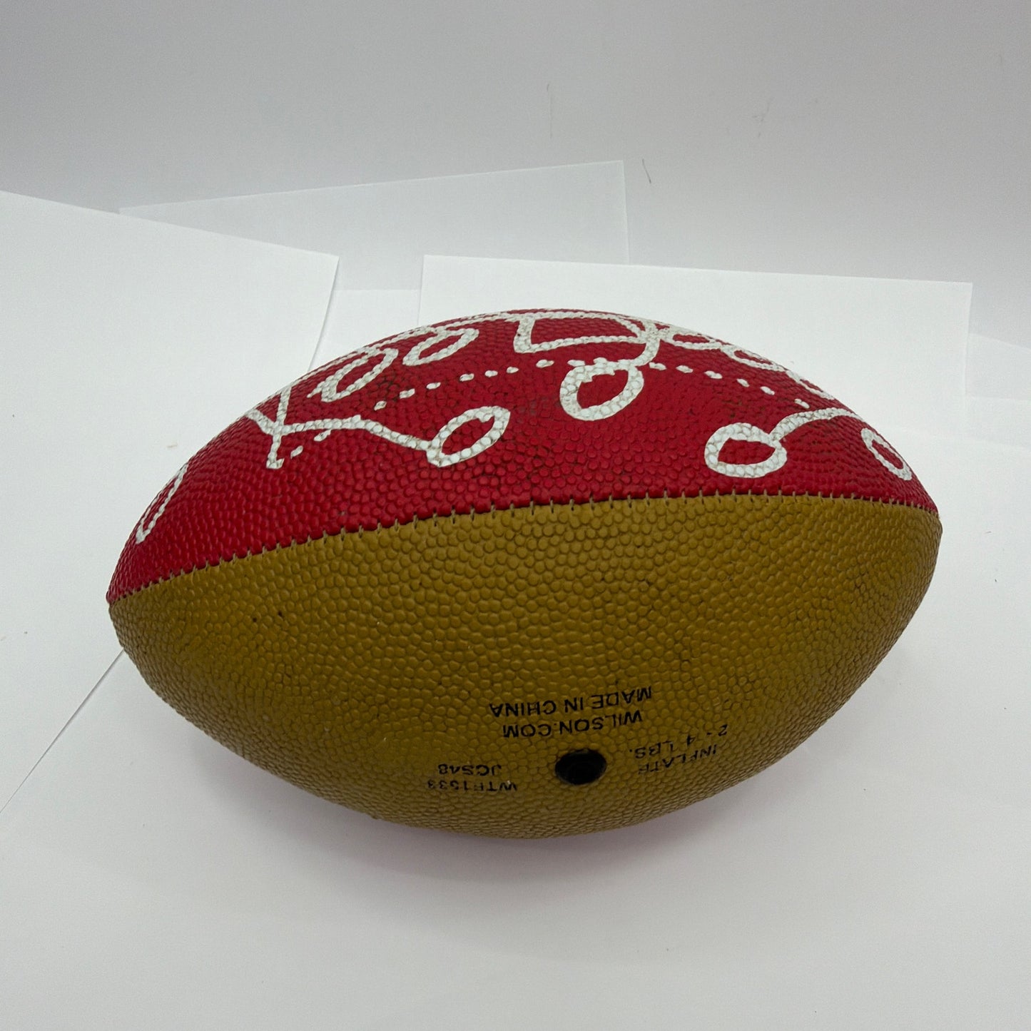 Wilson NFL San Francisco 49ers Junior Football 9 Inch