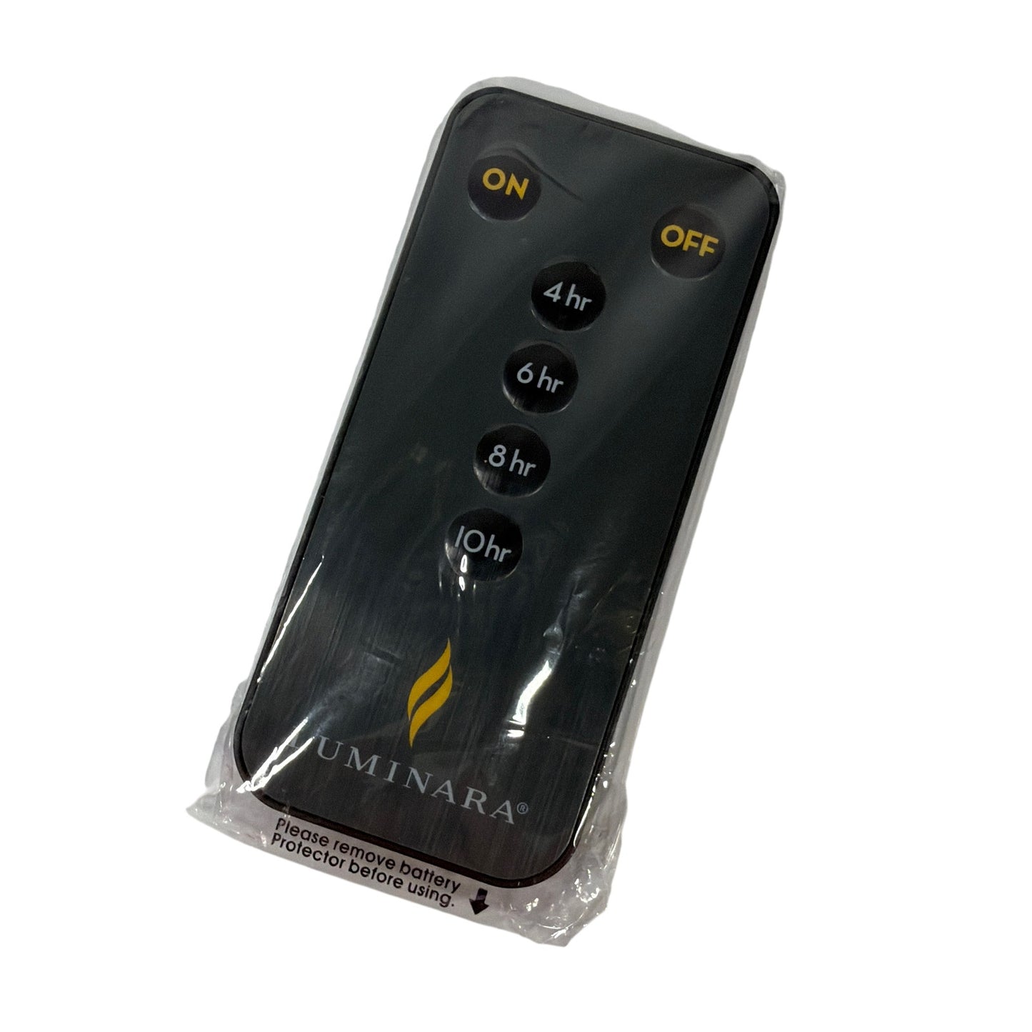 Luminara 6-Button Remote Control Black On Off 4 6 8 10 Hour Timer New Sealed