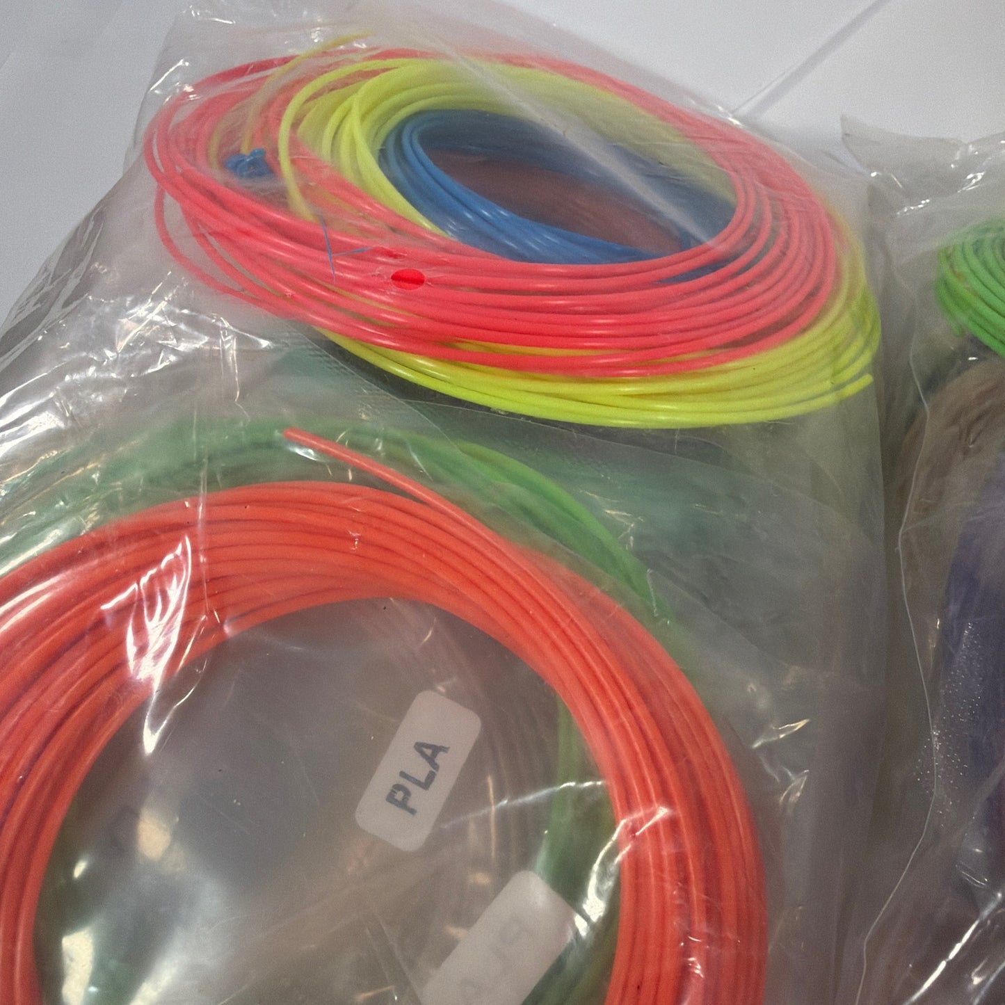 PLA 3D Pen Filament Refill Lot 10m x 12pcs 2 Bags Assorted Colors