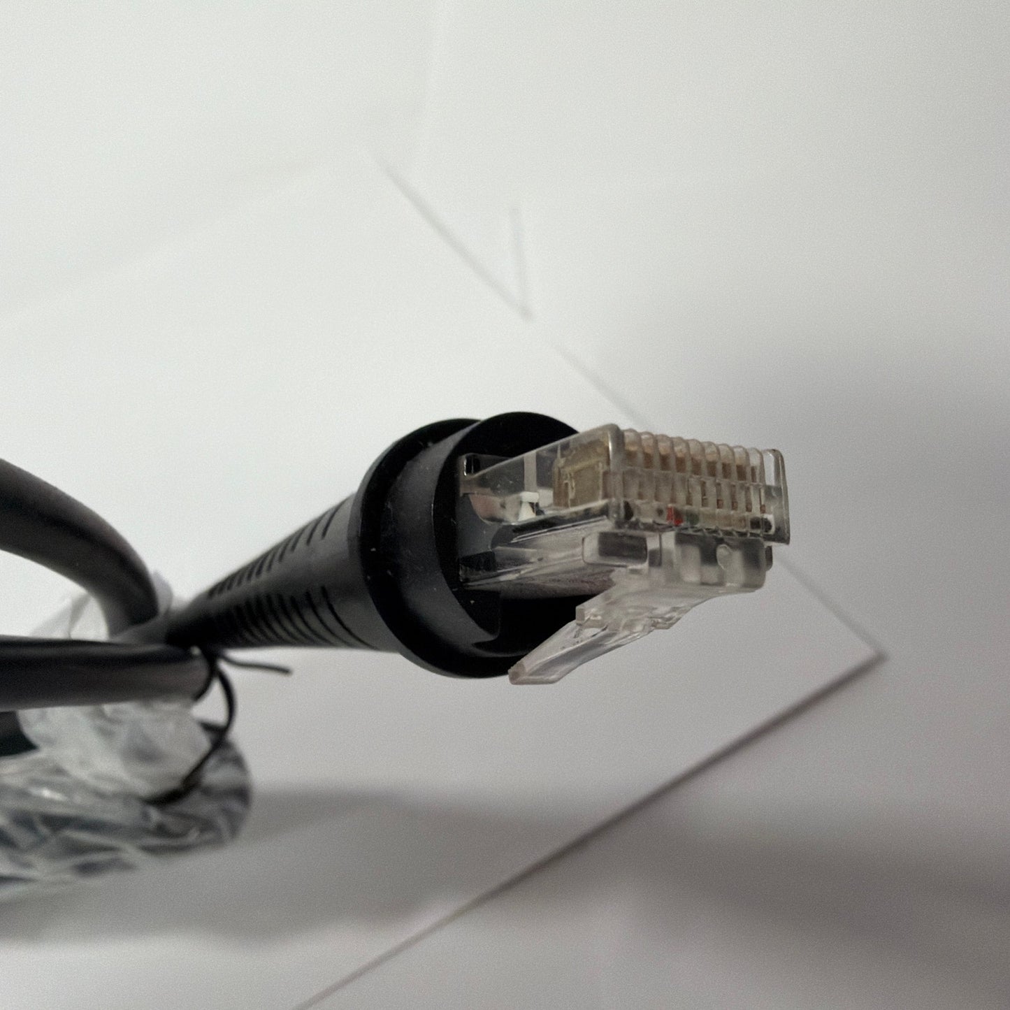 Honeywell VSO-1617 Coiled USB-A to Modular RJ Barcode Scanner Cable