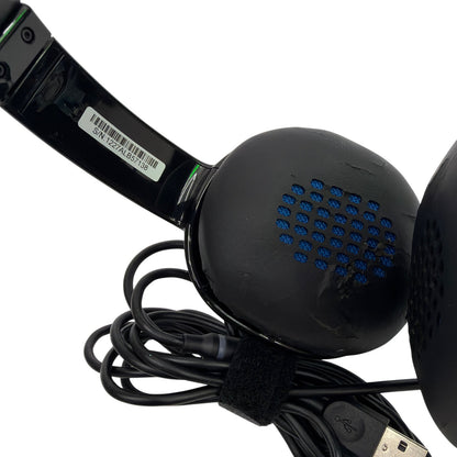Logitech H540 USB Wired Stereo Headset with Mic Black 981-000510