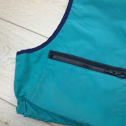 Stormy Seas Inflatable CO2 Life Vest PFD Teal Blue Size L Made in USA