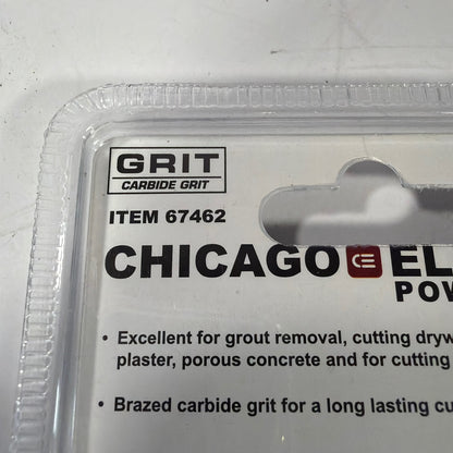 Chicago Electric 67462 2-5/8 in Carbide Grit Oscillating Multi-Tool Blade
