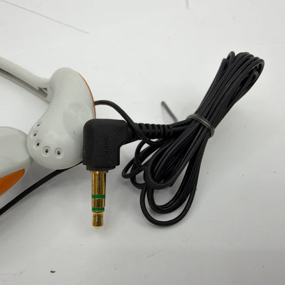 Sony MDR-W014 Lightweight Behind the Neck Stereo Headphones White Black Tested