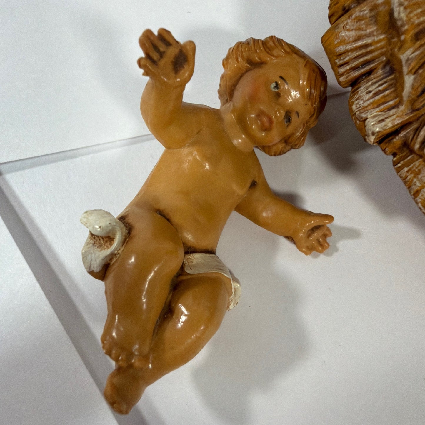 Fontanini Classic Baby Jesus With Manger 5 Inch Collection 72513 With Box
