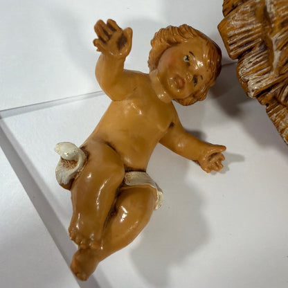 Fontanini Classic Baby Jesus With Manger 5 Inch Collection 72513 With Box