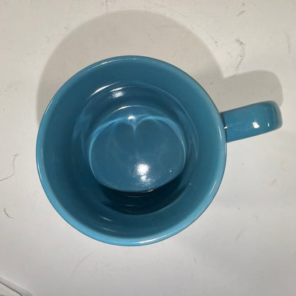 Disney Welcome to Florida Mickey Mouse Ceramic Mug Blue 3.75 Inch