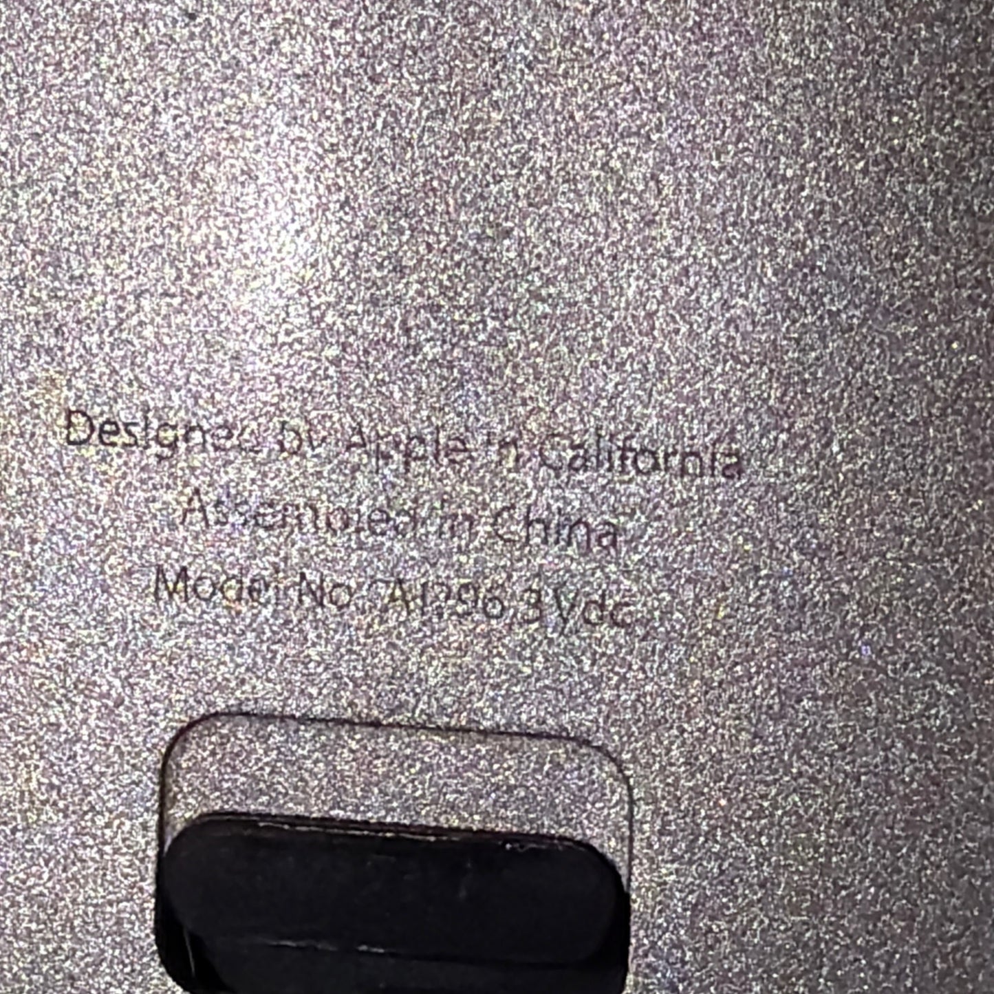 Apple Magic Mouse A1296 Wireless Bluetooth Mouse White/Silver For Parts Repair