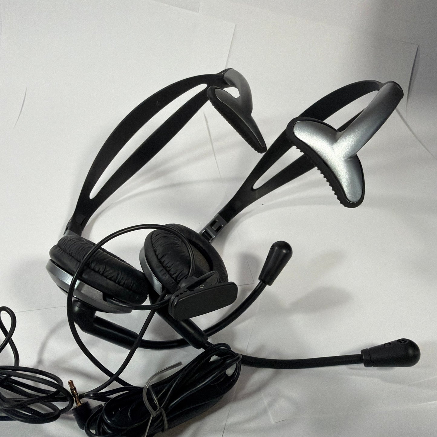 Lot of 2 Panasonic KX-TCA430 2.5mm Wired Headsets Tested