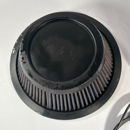 K&N Round Air Filter with Sealing Strip and Air Filter Oil 99-0504