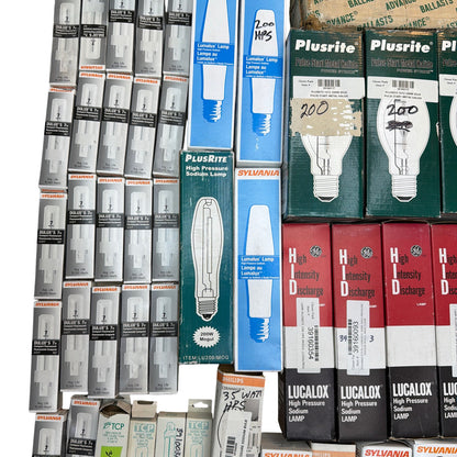 Large Mixed Lot HID / HPS / Metal Halide & Halogen Lamps + Ballasts – School Sur
