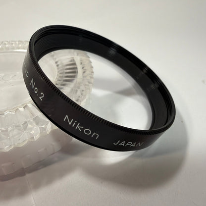 Nikon Close-Up No. 2 52mm Screw-In Macro Diopter Filter Japan