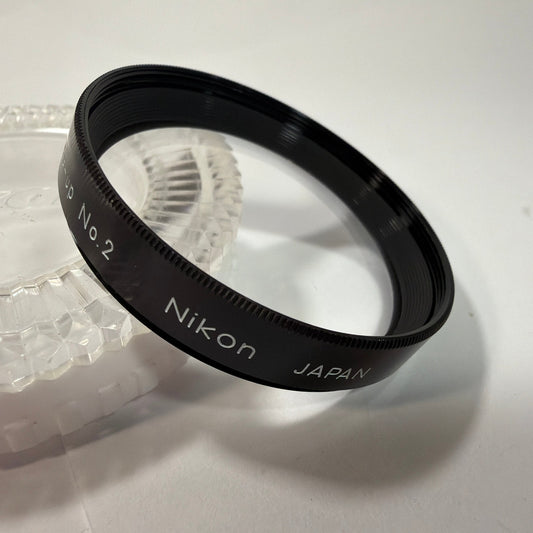 Nikon Close-Up No. 2 52mm Screw-In Macro Diopter Filter Japan