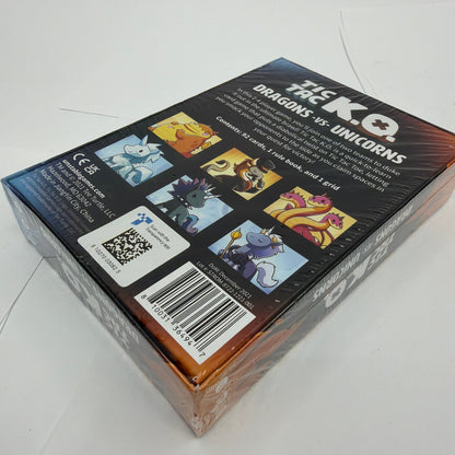 Unstable Games Tic Tac K.O. Dragons vs Unicorns Card Game Sealed
