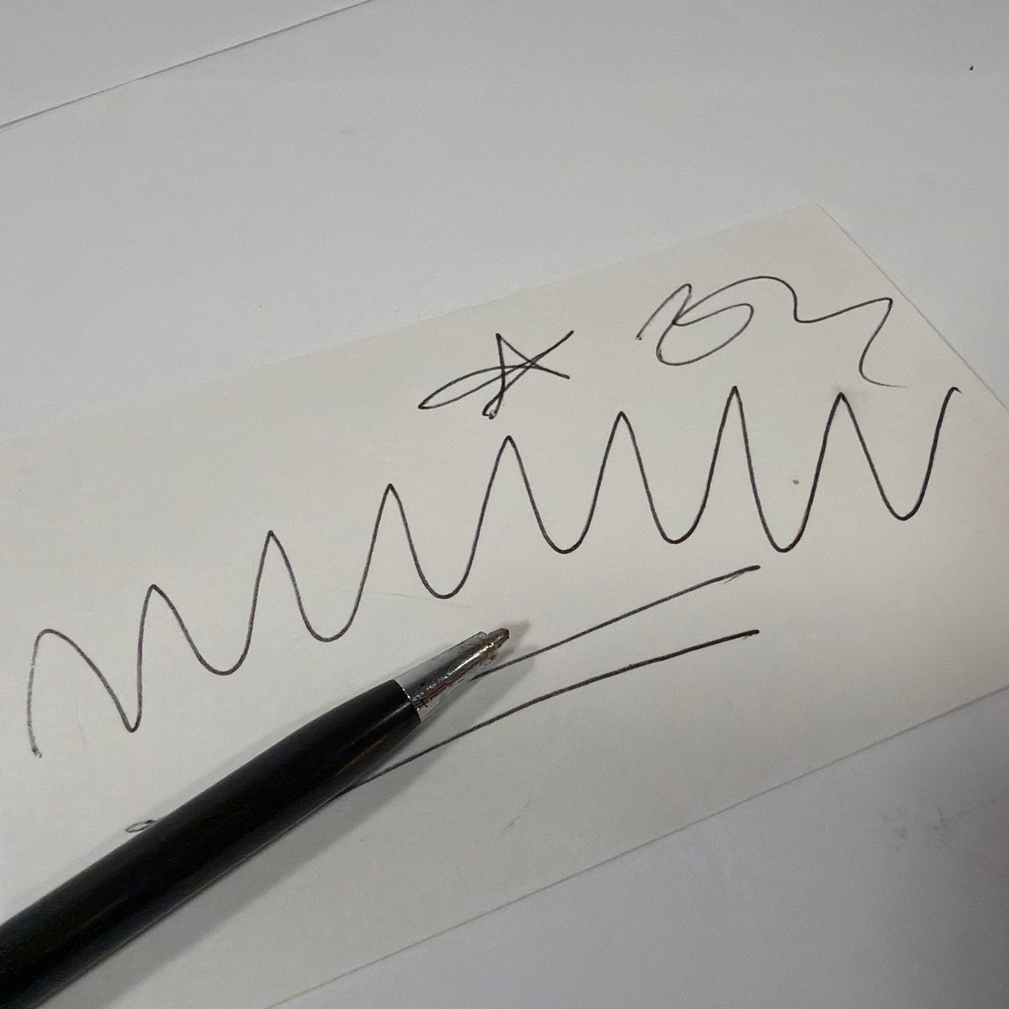 Fairmont.com Black Ballpoint Pen Silver Trim Tested Working