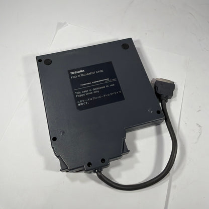 Toshiba FDD Attachment Case w External 3.5in Floppy Drive Module Gray Made in JP