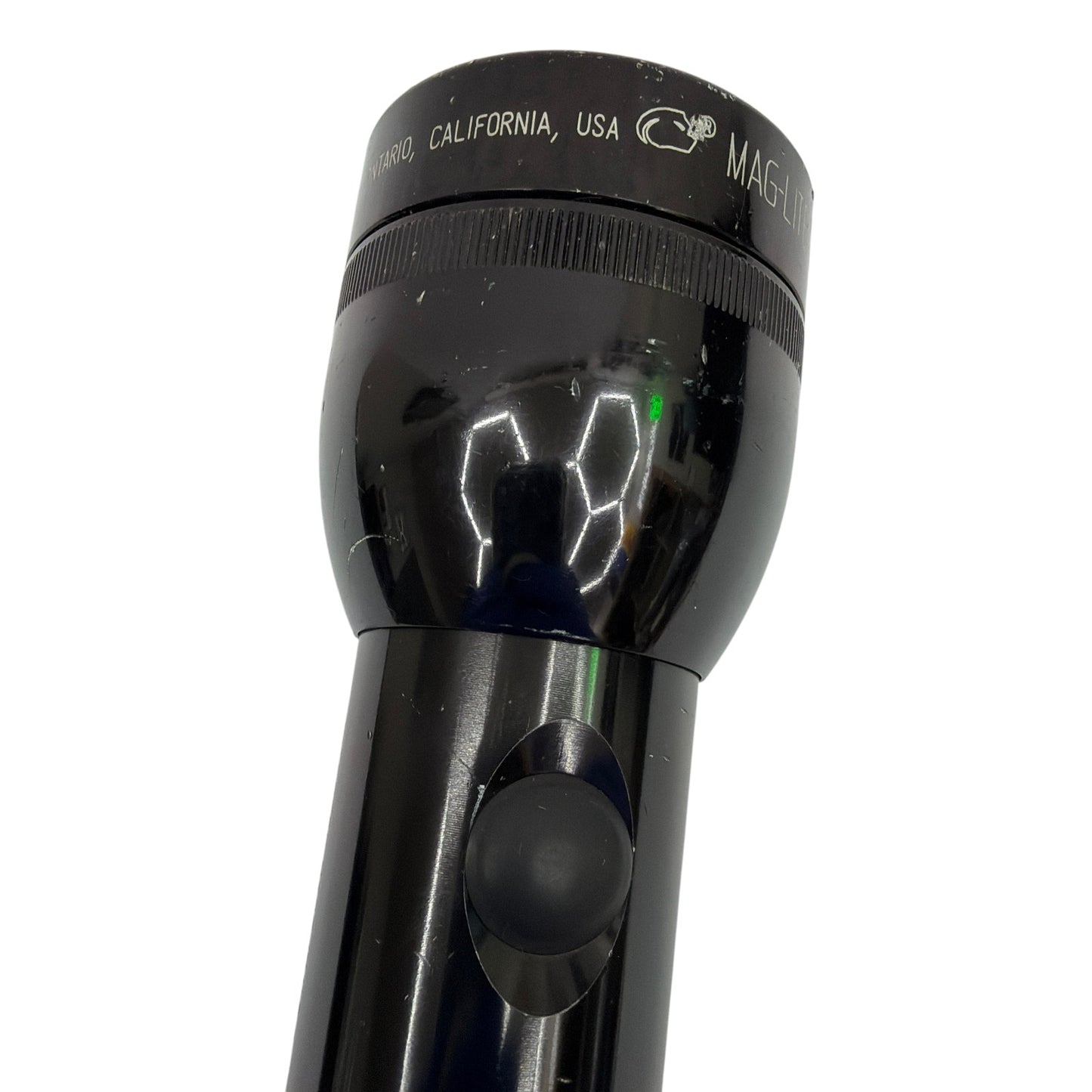 Mag-Lite 4D Cell Black Aluminum Flashlight Tested Working Made in USA