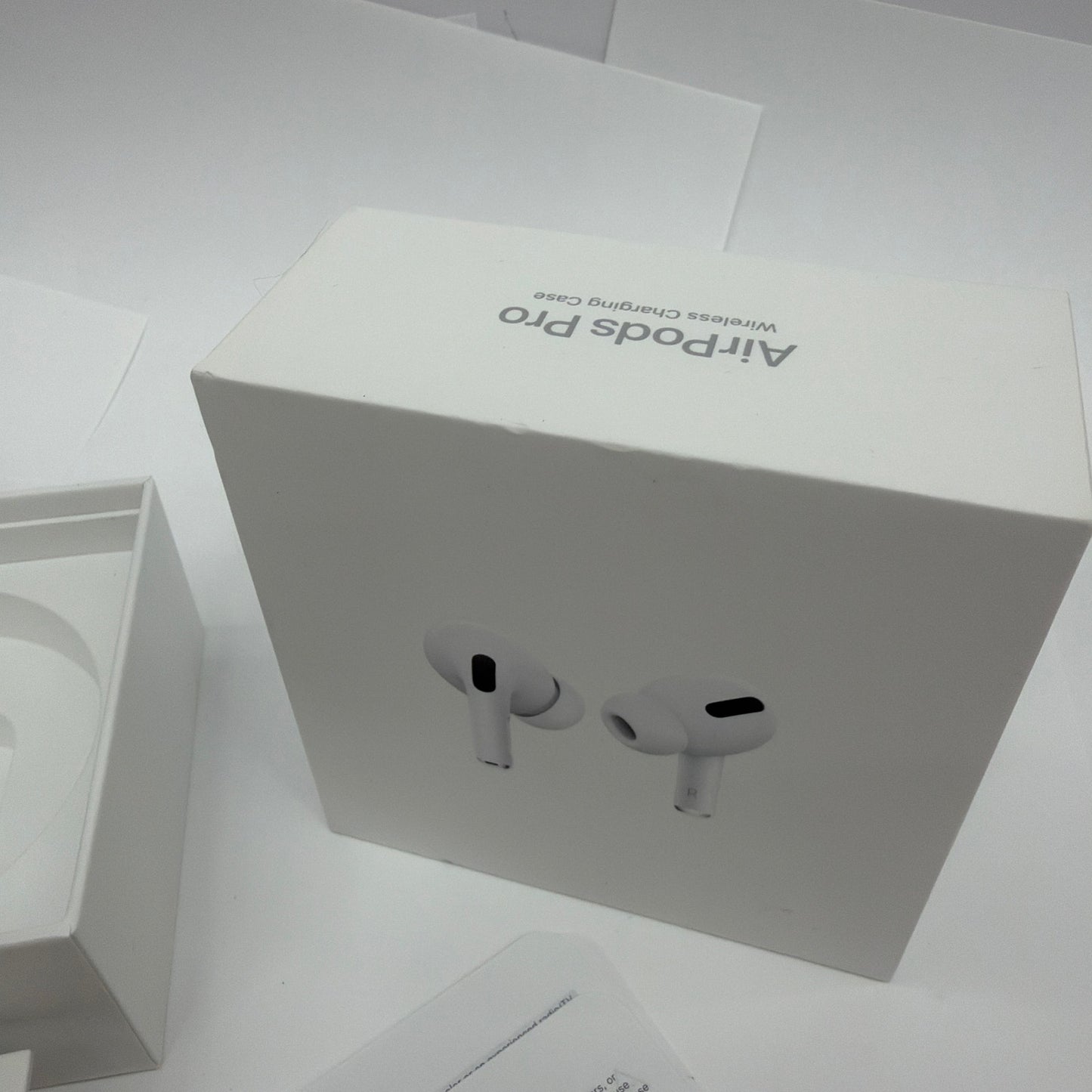 Apple AirPods Pro MWP22AM/A Empty Box Only with Inserts & Tips