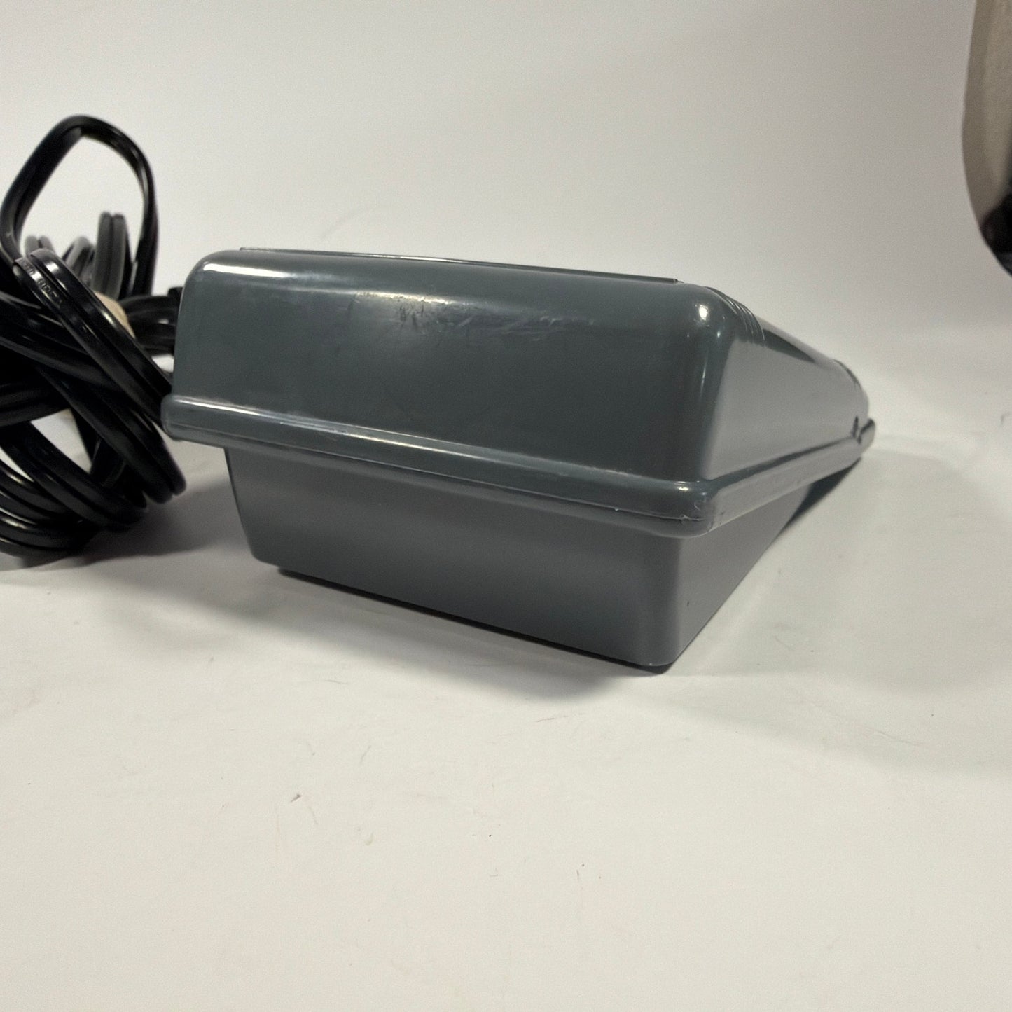 FDM FC-1902 Speed Controller Foot Pedal 110-120V w/ Power Cord Gray