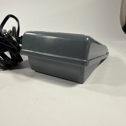 FDM FC-1902 Speed Controller Foot Pedal 110-120V w/ Power Cord Gray