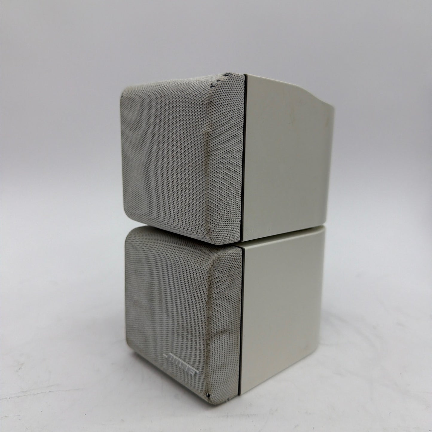 Bose Double Cube Satellite Speaker Single White Tested Working