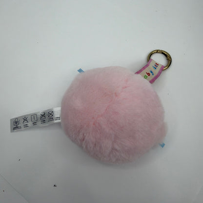 Yiwu First Rigorous Pink Plush Character Keychain 3 Inch