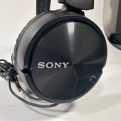 Sony MDR-ZX110NC Wired On-Ear Noise Cancelling Headphones Black