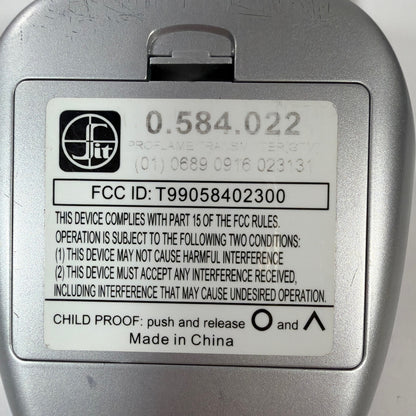 SIT Proflame 0.584.022 GTM Fireplace Remote Control Transmitter Tested