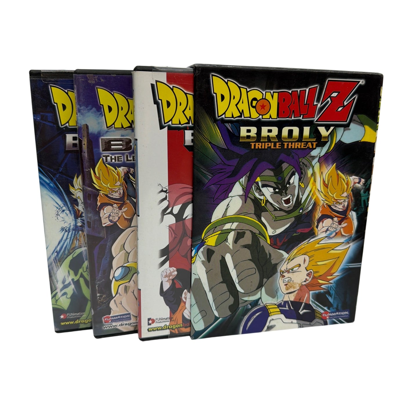 Dragon Ball Z Broly Triple Threat 3-Disc DVD Box Set FUNimation