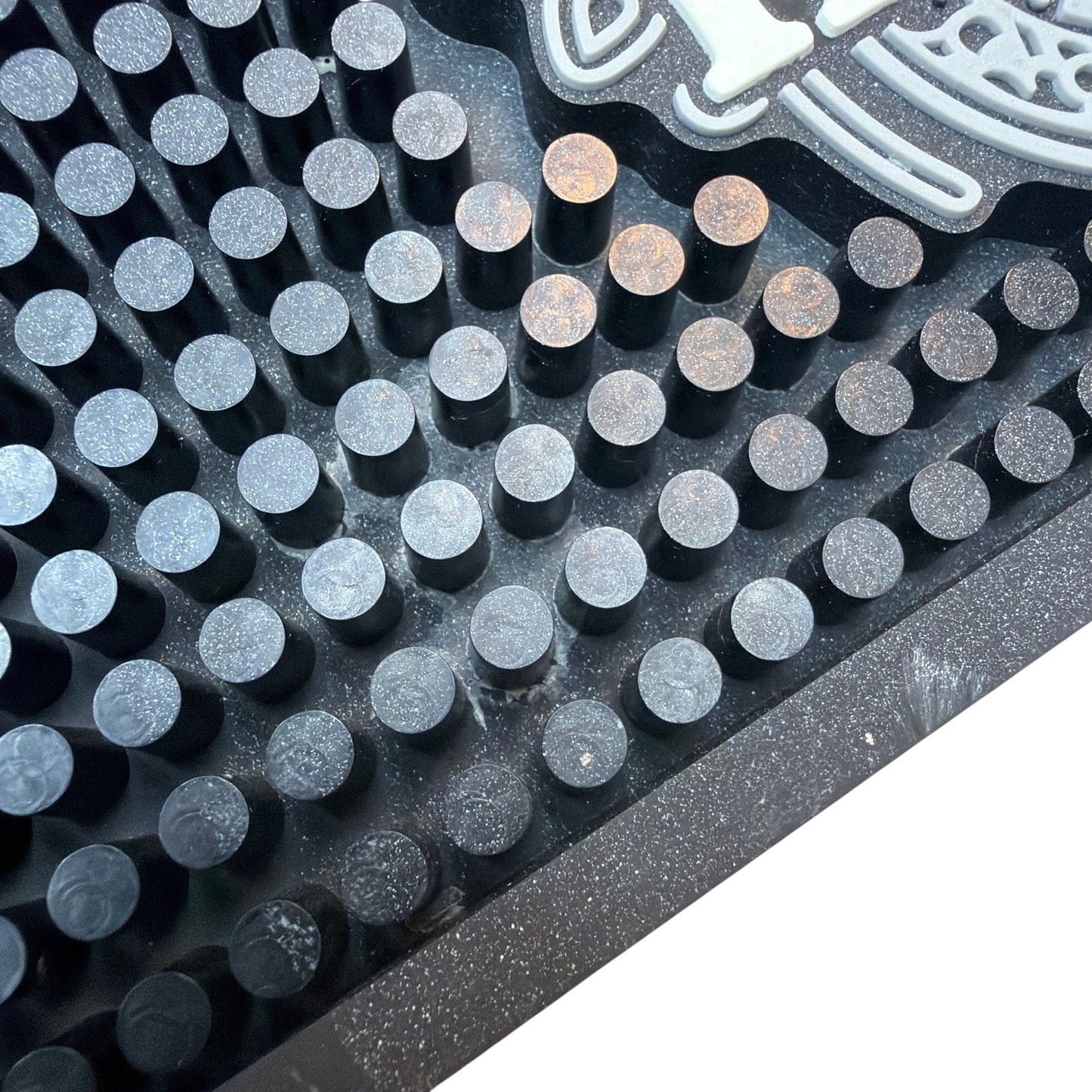 Heineken Premium Light 24 in Rubber Bar Rail Spill Mat Runner Black