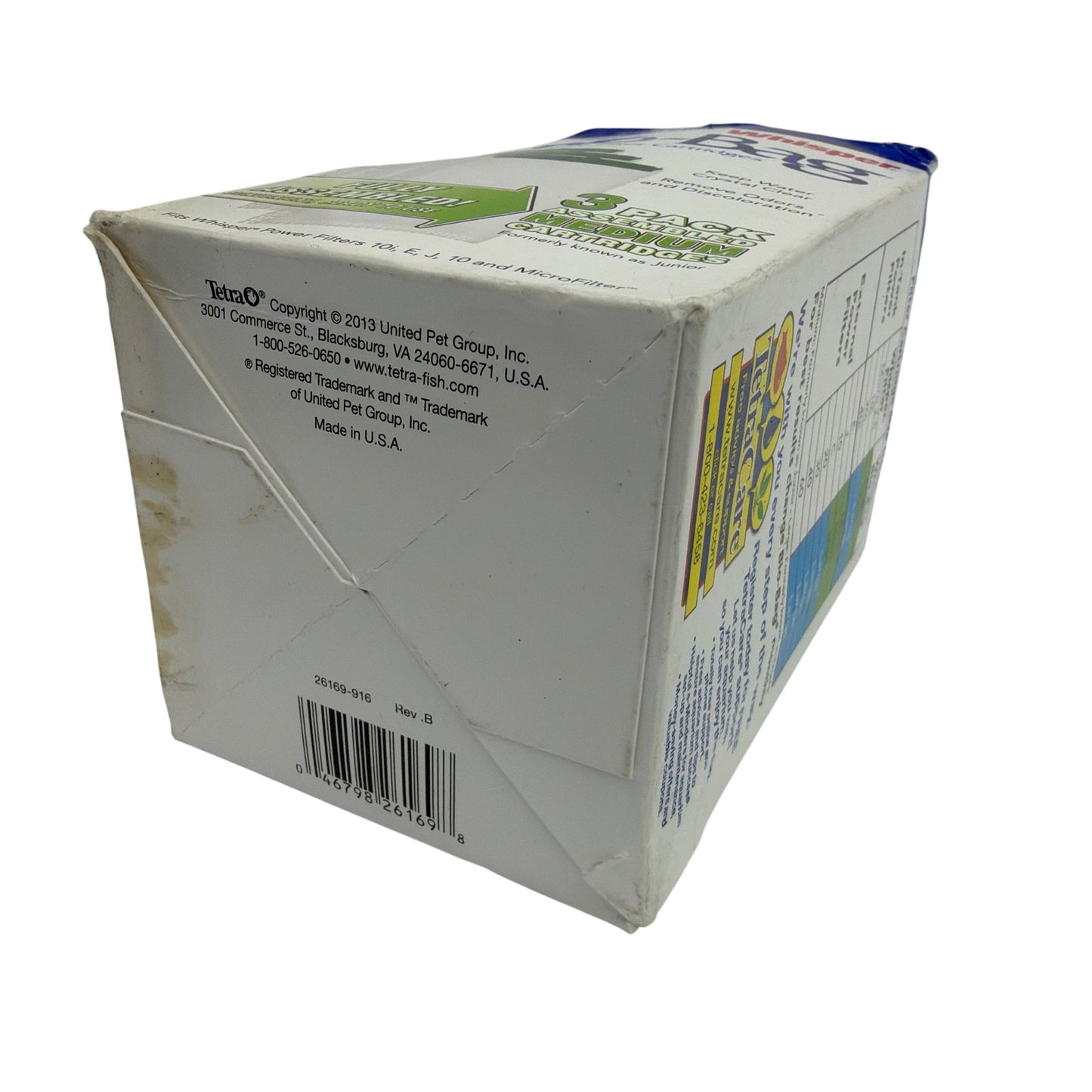 Tetra Whisper Bio-Bag Medium Filter Cartridges 3-Pack AQ-26169