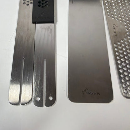 Rabbit R4-06201 Compact Bar Tools Set Stainless Steel Silver with Caddy