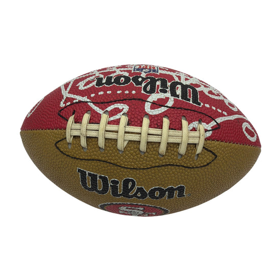 Wilson NFL San Francisco 49ers Junior Football 9 Inch