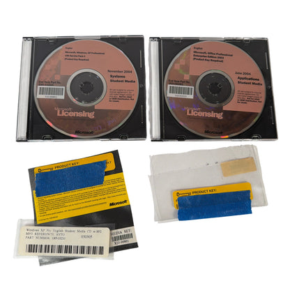 Microsoft Windows XP Professional SP2 Student Media E85-03210 + Office Pro/Ent