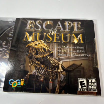 Escape the Museum PC Mac CD-ROM Game Factory Sealed